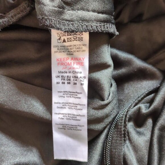 Prettylittlething Plus Sz 26 Formal Zebra Devore Dress Black Velvet Burnout Sexy - Picture 6 of 7